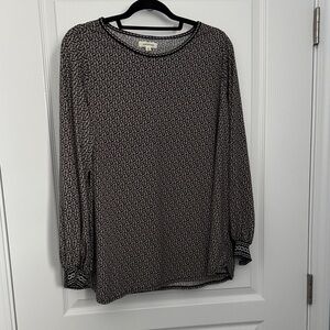 Max Studio Black and White Blouse